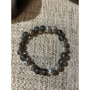 Bracelet Stretch Gray‎ Wave-pattern